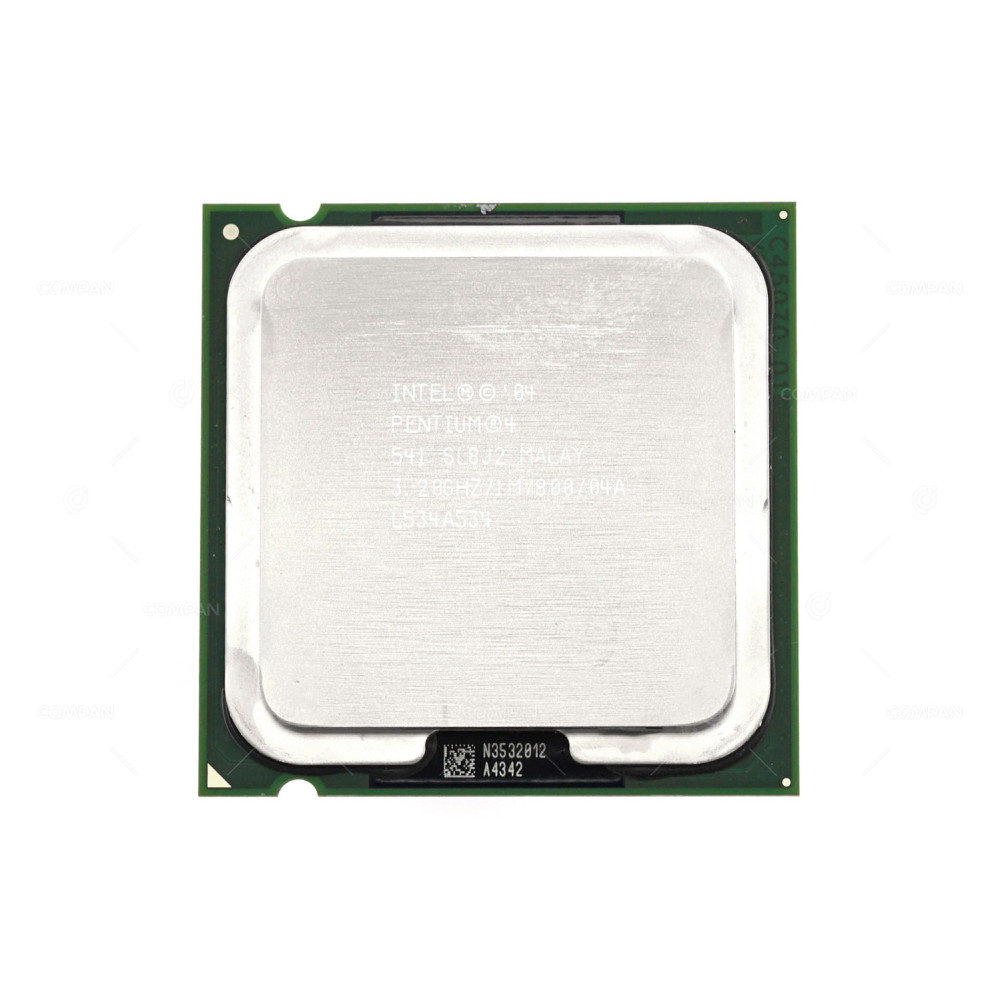 SL8J2 INTEL PENTIUM 4 541 3.20GHZ 1-CORE 1MB L2 CACHE 84W TDP LGA775